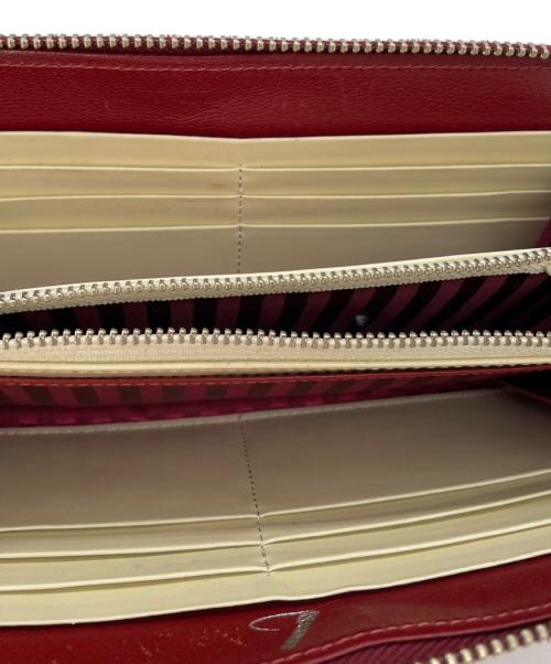 土屋鞄（ツチヤカバン）土屋鞄 (ツチヤカバン) 長財布 レッドの古着・服飾アイテム