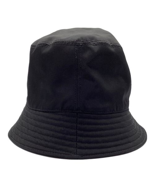 PRADA（プラダ）PRADA (プラダ) バケットハット ブラック サイズ:Lの古着・服飾アイテム