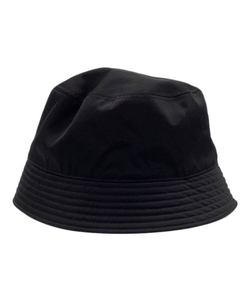 PRADA（プラダ）PRADA (プラダ) バケットハット ブラック サイズ:Lの古着・服飾アイテム