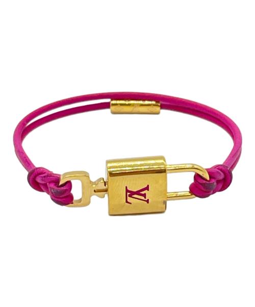 LOUIS VUITTON（ルイ ヴィトン）LOUIS VUITTON (ルイ ヴィトン) ブレスレット　LV Padlock Bracelet ピンクの古着・服飾アイテム