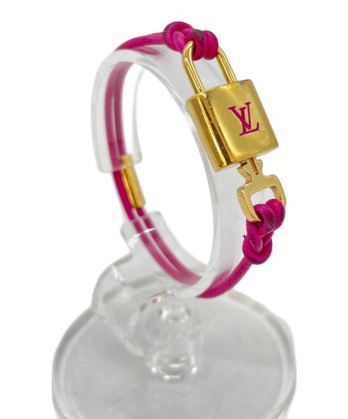 LOUIS VUITTON（ルイ ヴィトン）LOUIS VUITTON (ルイ ヴィトン) ブレスレット　LV Padlock Bracelet ピンクの古着・服飾アイテム
