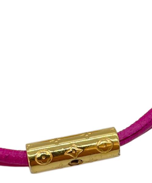 LOUIS VUITTON（ルイ ヴィトン）LOUIS VUITTON (ルイ ヴィトン) ブレスレット　LV Padlock Bracelet ピンクの古着・服飾アイテム