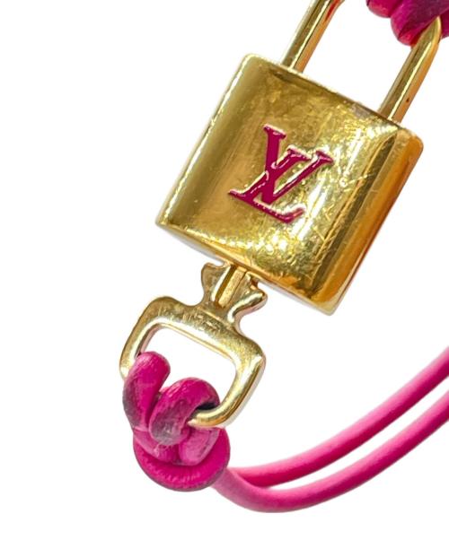 LOUIS VUITTON（ルイ ヴィトン）LOUIS VUITTON (ルイ ヴィトン) ブレスレット　LV Padlock Bracelet ピンクの古着・服飾アイテム