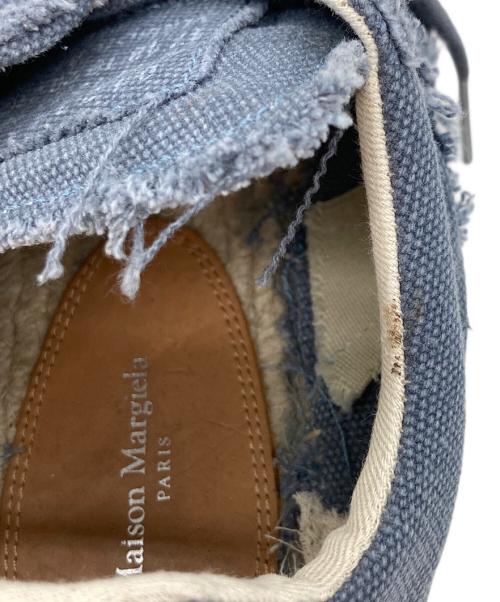Maison Margiela（メゾンマルジェラ）Maison Margiela (メゾンマルジェラ) ローカットスニーカー ブルー サイズ:38の古着・服飾アイテム