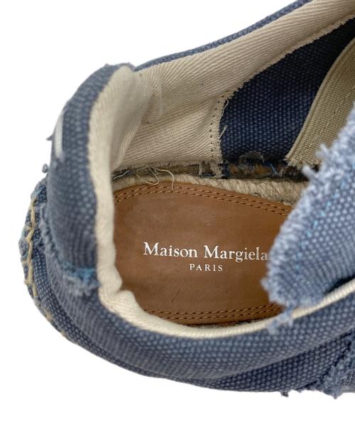 Maison Margiela（メゾンマルジェラ）Maison Margiela (メゾンマルジェラ) ローカットスニーカー ブルー サイズ:38の古着・服飾アイテム