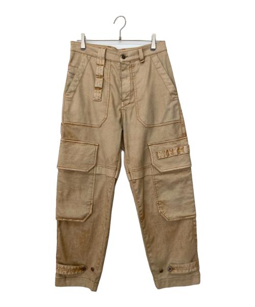 DIESEL（ディーゼル）DIESEL (ディーゼル) カーゴパンツ ベージュ サイズ:28の古着・服飾アイテム