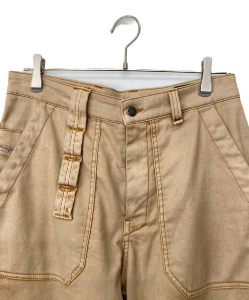 DIESEL（ディーゼル）DIESEL (ディーゼル) カーゴパンツ ベージュ サイズ:28の古着・服飾アイテム