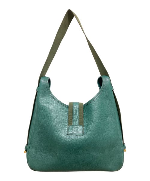HERMES（エルメス）HERMES (エルメス) ワンハンドルバッグ　サコ グリーンの古着・服飾アイテム