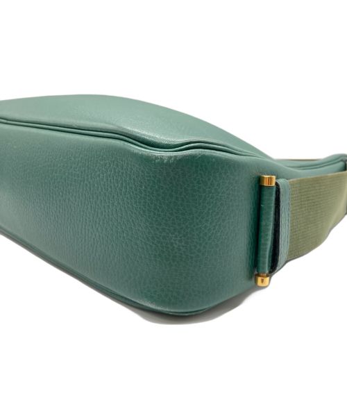 HERMES（エルメス）HERMES (エルメス) ワンハンドルバッグ　サコ グリーンの古着・服飾アイテム