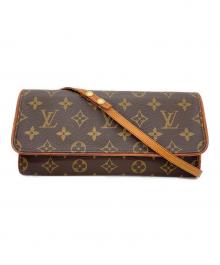 LOUIS VUITTON（ルイ ヴィトン）の古着「ポシェットツインGM」｜ブラウン