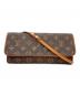 LOUIS VUITTON（ルイ ヴィトン）の古着「ポシェットツインGM」｜ブラウン