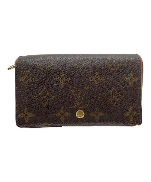 LOUIS VUITTON（ルイ ヴィトン）LOUIS VUITTON (ルイ ヴィトン) 2つ折り財布 ブラウンの古着・服飾アイテム