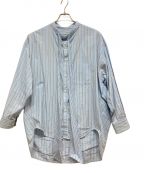 BALENCIAGAバレンシアガ）の古着「ニュ-スウィングシャツ」｜スカイブルー