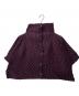 me ISSEY MIYAKE (ミーイッセイ ミヤケ) プリーツ加工ワイドジャケット パープル サイズ:-：17000円