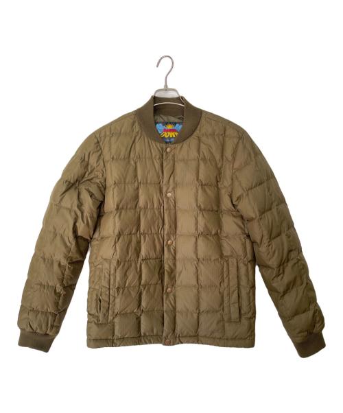 Eddie Bauer（エディーバウアー）Eddie Bauer (エディーバウアー) ダウンジャケット カーキ サイズ:Ｓの古着・服飾アイテム