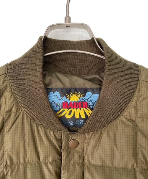 Eddie Bauer（エディーバウアー）Eddie Bauer (エディーバウアー) ダウンジャケット カーキ サイズ:Ｓの古着・服飾アイテム