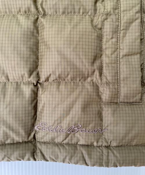 Eddie Bauer（エディーバウアー）Eddie Bauer (エディーバウアー) ダウンジャケット カーキ サイズ:Ｓの古着・服飾アイテム