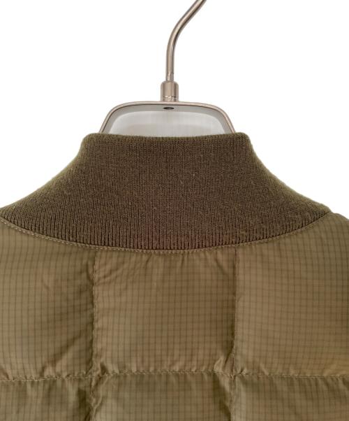 Eddie Bauer（エディーバウアー）Eddie Bauer (エディーバウアー) ダウンジャケット カーキ サイズ:Ｓの古着・服飾アイテム