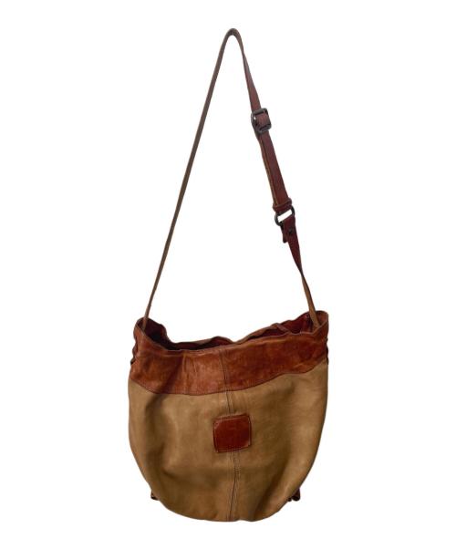 campomaggi（カンポマッジ）campomaggi (カンポマッジ) ショルダーバッグ ブラウンの古着・服飾アイテム