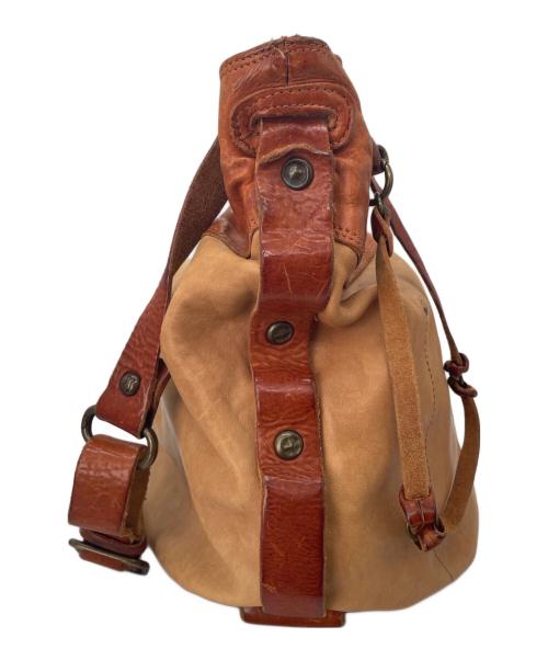 campomaggi（カンポマッジ）campomaggi (カンポマッジ) ショルダーバッグ ブラウンの古着・服飾アイテム