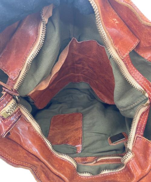 campomaggi（カンポマッジ）campomaggi (カンポマッジ) ショルダーバッグ ブラウンの古着・服飾アイテム