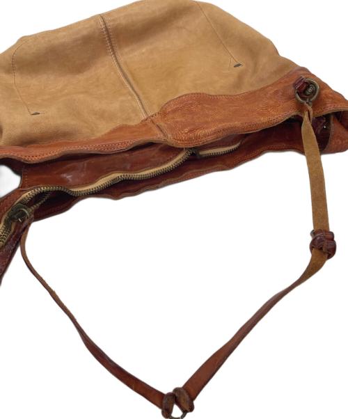 campomaggi（カンポマッジ）campomaggi (カンポマッジ) ショルダーバッグ ブラウンの古着・服飾アイテム