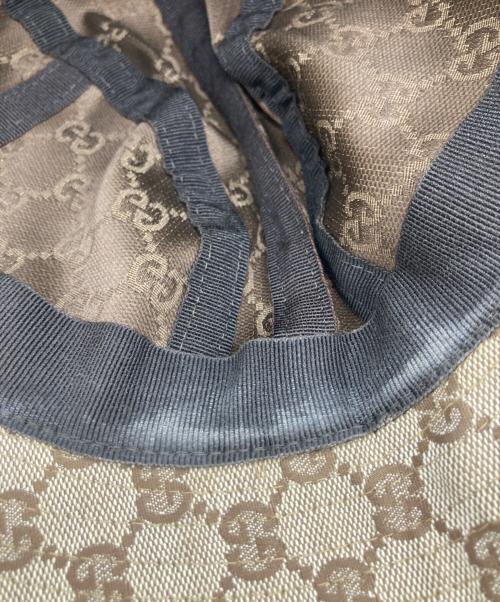 GUCCI（グッチ）GUCCI (グッチ) バケットハット ブラウン サイズ:Mの古着・服飾アイテム