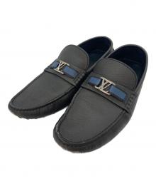 LOUIS VUITTON（ルイ ヴィトン）の古着「ドライビングシューズ」｜ブラック