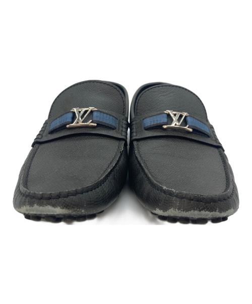 LOUIS VUITTON（ルイ ヴィトン）LOUIS VUITTON (ルイ ヴィトン) ドライビングシューズ ブラック サイズ:9の古着・服飾アイテム