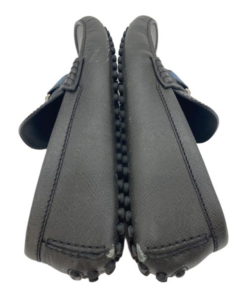 LOUIS VUITTON（ルイ ヴィトン）LOUIS VUITTON (ルイ ヴィトン) ドライビングシューズ ブラック サイズ:9の古着・服飾アイテム