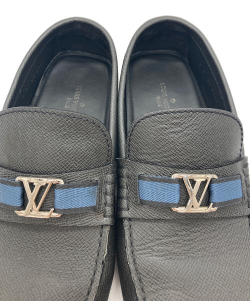 LOUIS VUITTON（ルイ ヴィトン）LOUIS VUITTON (ルイ ヴィトン) ドライビングシューズ ブラック サイズ:9の古着・服飾アイテム
