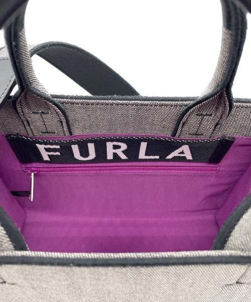FURLA（フルラ）FURLA (フルラ) 2WAYショルダーバッグ グレーの古着・服飾アイテム