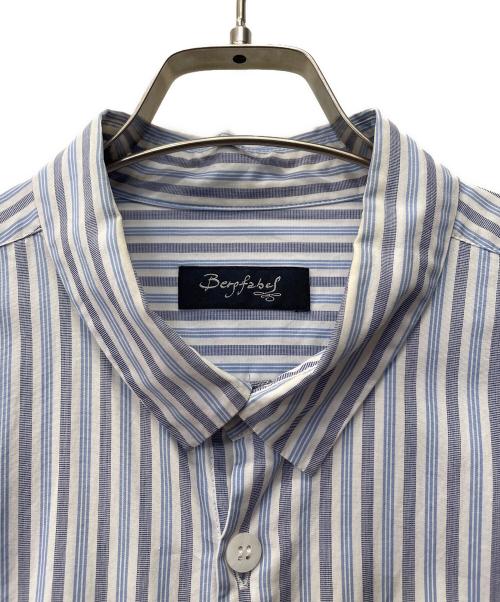 Bergfabel（バーグファベル）Bergfabel (バーグファベル) 長袖シャツ ブルー サイズ:50の古着・服飾アイテム