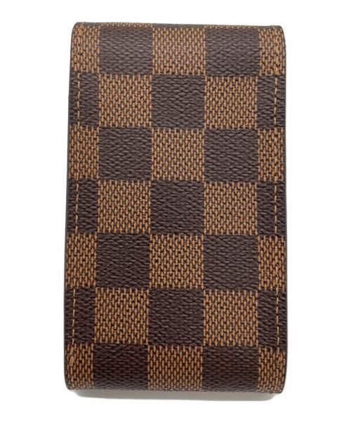 LOUIS VUITTON（ルイ ヴィトン）LOUIS VUITTON (ルイ ヴィトン) シガレットケース　エテュイ・シガレット ブラウンの古着・服飾アイテム