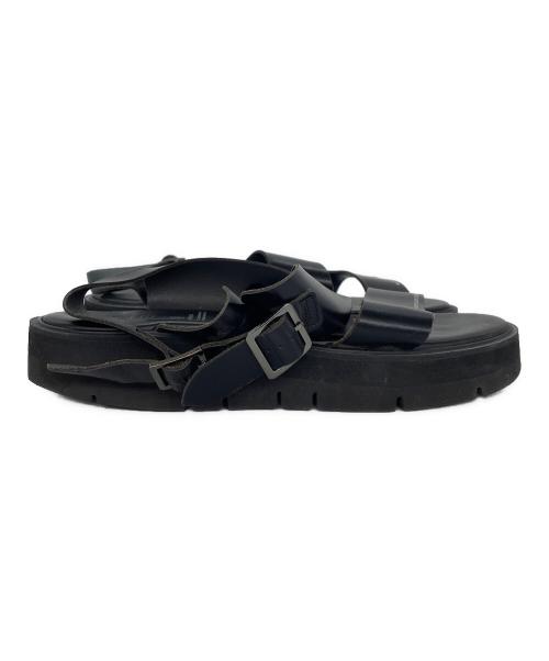 foot the coacher（フットザコーチャー）foot the coacher (フットザコーチャー) サンダル ブラック サイズ:26.5の古着・服飾アイテム