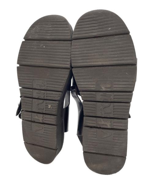 foot the coacher（フットザコーチャー）foot the coacher (フットザコーチャー) サンダル ブラック サイズ:26.5の古着・服飾アイテム