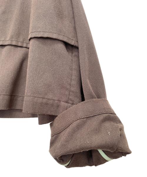jieda（ジエダ）jieda (ジエダ) SHORT TRENCH JACKET ブラウン サイズ:1の古着・服飾アイテム