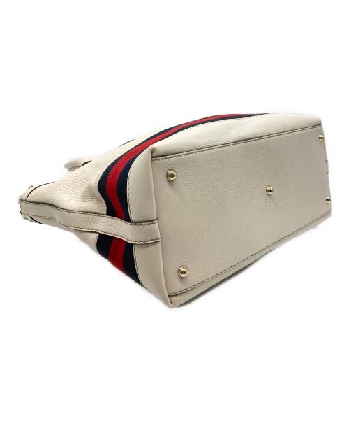 GUCCI（グッチ）GUCCI (グッチ) トートバッグ　シェリーラインGGキャンバス ベージュの古着・服飾アイテム