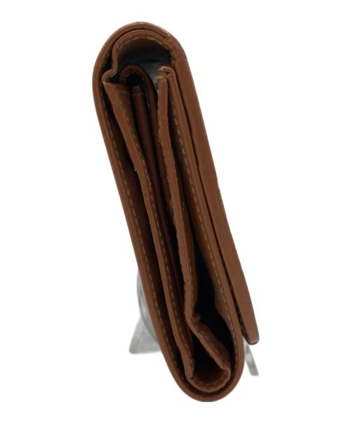 FENDI（フェンディ）FENDI (フェンディ) 3つ折り財布 ブラウンの古着・服飾アイテム