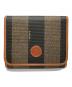 FENDI（フェンディ）の古着「3つ折り財布」｜ブラウン
