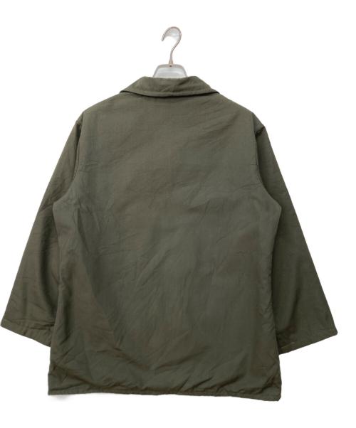 DUMONT D'URVILLE（デュモン・デュルヴィル）DUMONT D'URVILLE (デュモン・デュルヴィル) ミリタリーワークジャケット カーキ サイズ:40の古着・服飾アイテム