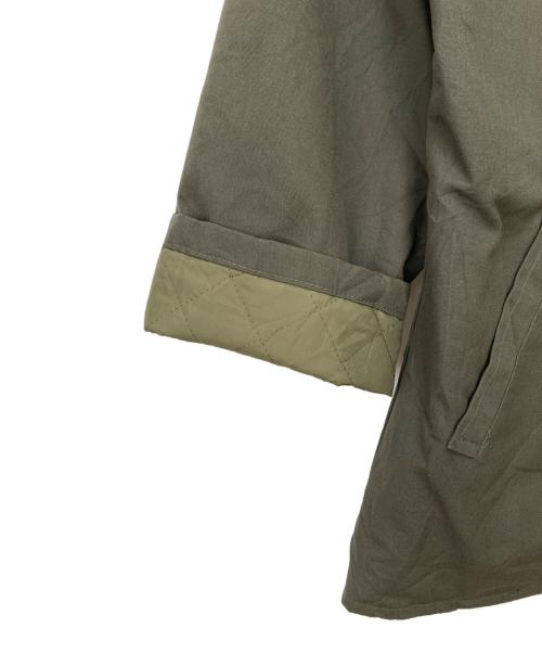 DUMONT D'URVILLE（デュモン・デュルヴィル）DUMONT D'URVILLE (デュモン・デュルヴィル) ミリタリーワークジャケット カーキ サイズ:40の古着・服飾アイテム