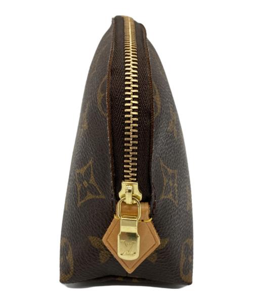 LOUIS VUITTON（ルイ ヴィトン）LOUIS VUITTON (ルイ ヴィトン) コスメポーチ ブラウンの古着・服飾アイテム