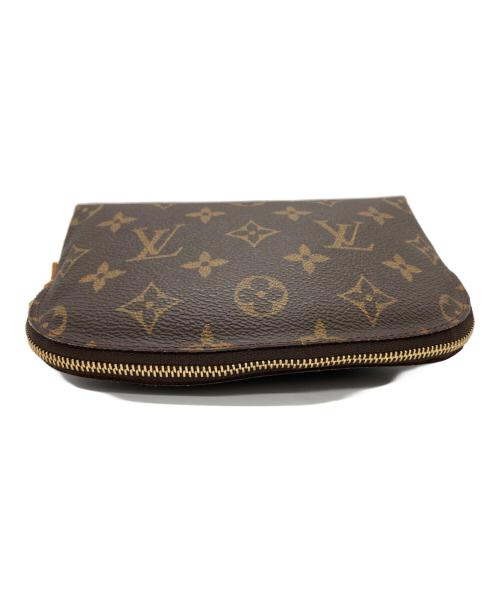 LOUIS VUITTON（ルイ ヴィトン）LOUIS VUITTON (ルイ ヴィトン) コスメポーチ ブラウンの古着・服飾アイテム