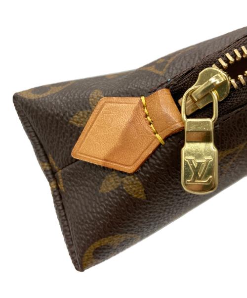 LOUIS VUITTON（ルイ ヴィトン）LOUIS VUITTON (ルイ ヴィトン) コスメポーチ ブラウンの古着・服飾アイテム
