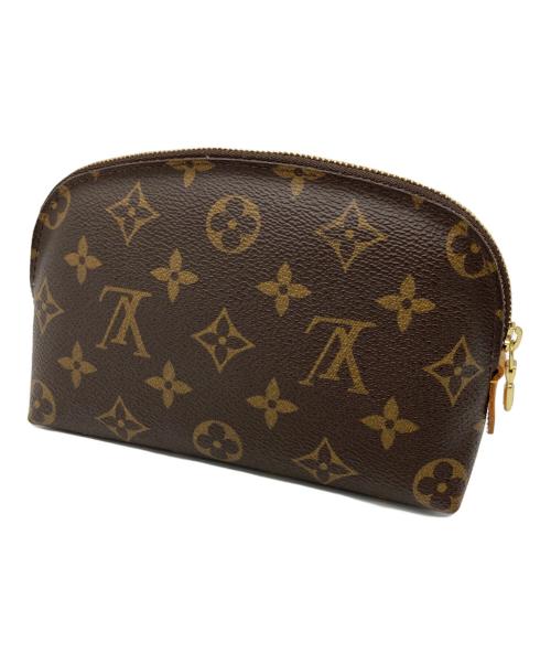 LOUIS VUITTON（ルイ ヴィトン）LOUIS VUITTON (ルイ ヴィトン) コスメポーチ ブラウンの古着・服飾アイテム
