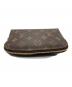 中古・古着 LOUIS VUITTON (ルイ ヴィトン) コスメポーチ ブラウン：35000円