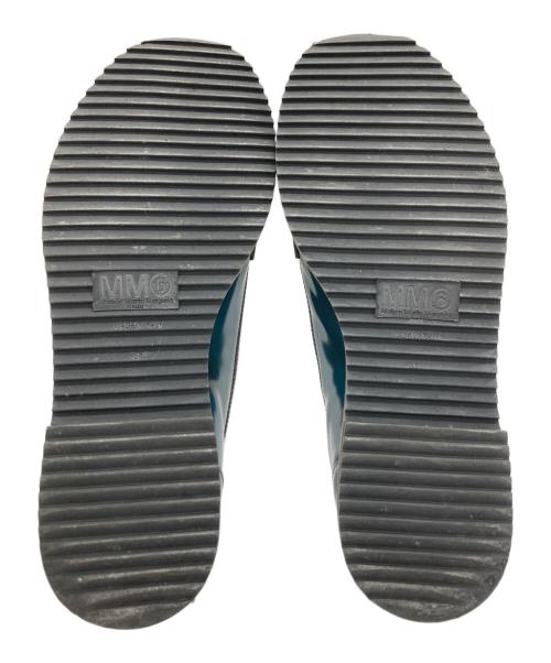 MM6 Maison Margiela（エムエムシックスメゾンマルジェラ）MM6 Maison Margiela (エムエムシックスメゾンマルジェラ) ローファー ネイビー サイズ:37の古着・服飾アイテム