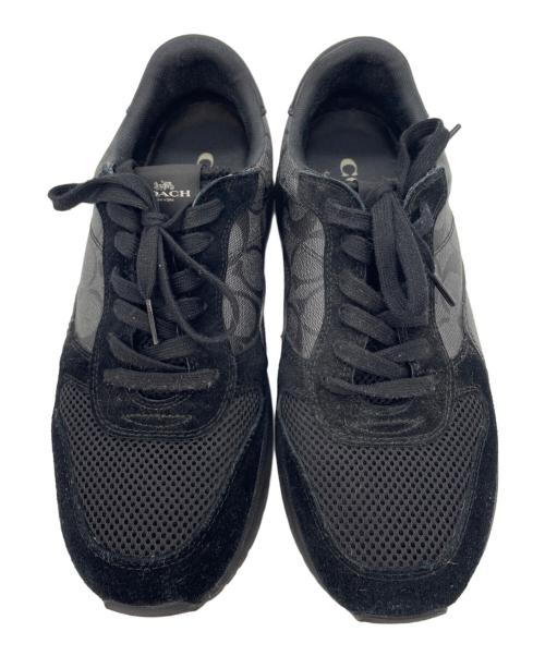 COACH（コーチ）COACH (コーチ) ローカットスニーカー ブラック サイズ:26.5の古着・服飾アイテム