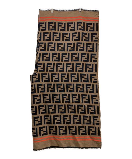 FENDI（フェンディ）FENDI (フェンディ) ポンチョ ブラウン サイズ:-の古着・服飾アイテム